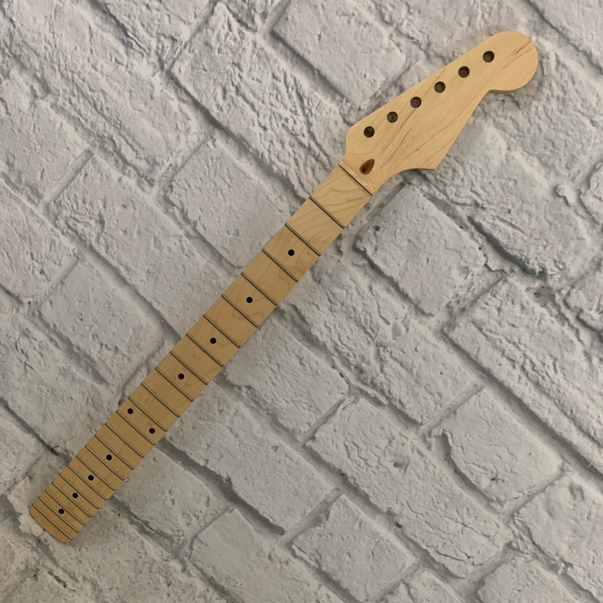 WD Licensed By Fender Replacement 21 Fret Neck For Stratocaster Big Headstock