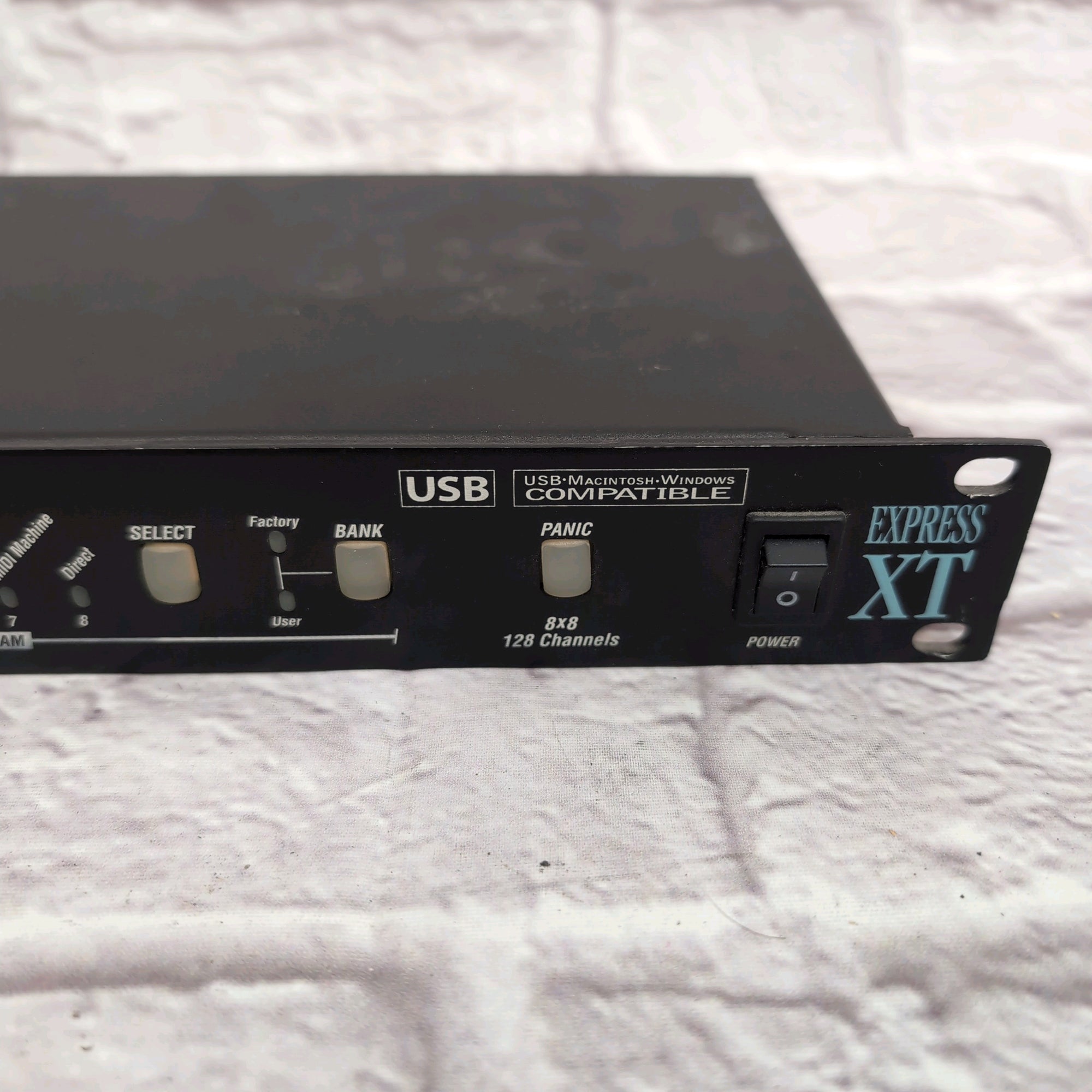 MOTU Mark of the Unicorn MIDI Express XT USB MIDI Interface Rack -  Evolution Music