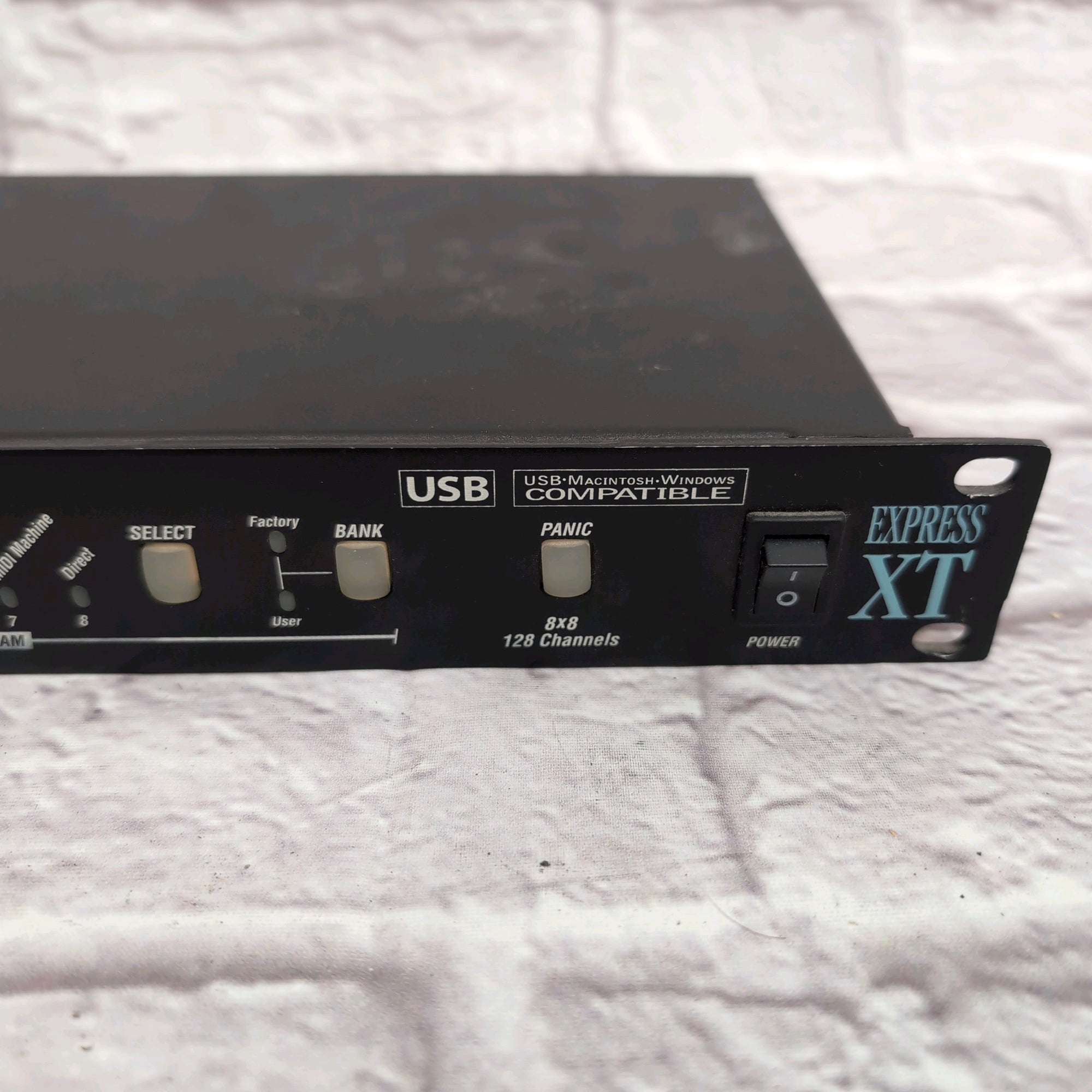 MOTU Mark of the Unicorn MIDI Express XT USB MIDI Interface Rack