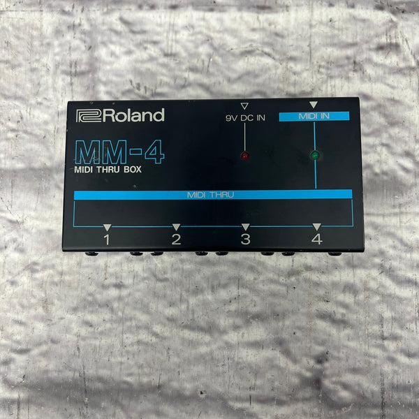 Roland MM-4 Midi Thru Box Controller - Evolution Music