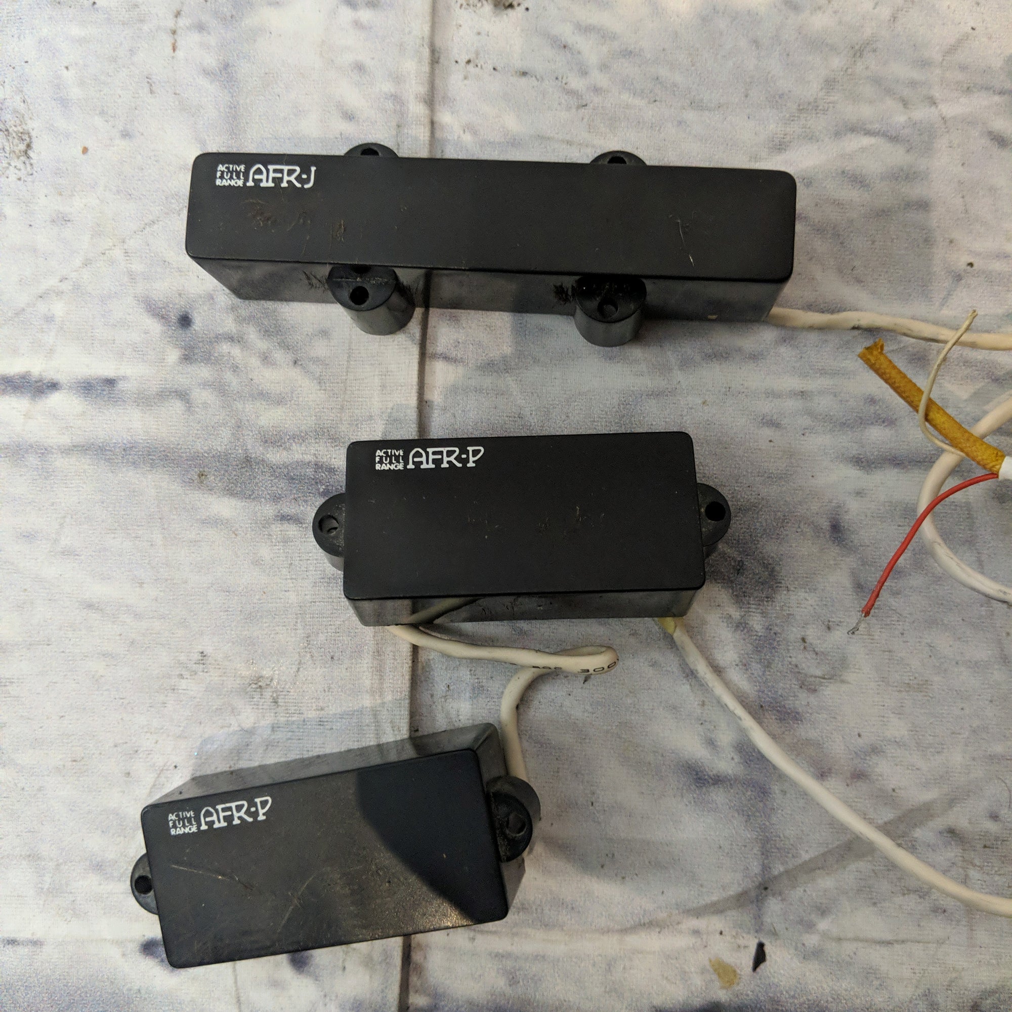 Ibanez AFR P and J Pickups W/ Preamp