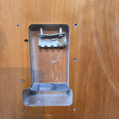 Unknown Strat Style Electric Solid Ash Guitar Body - Natural Finish