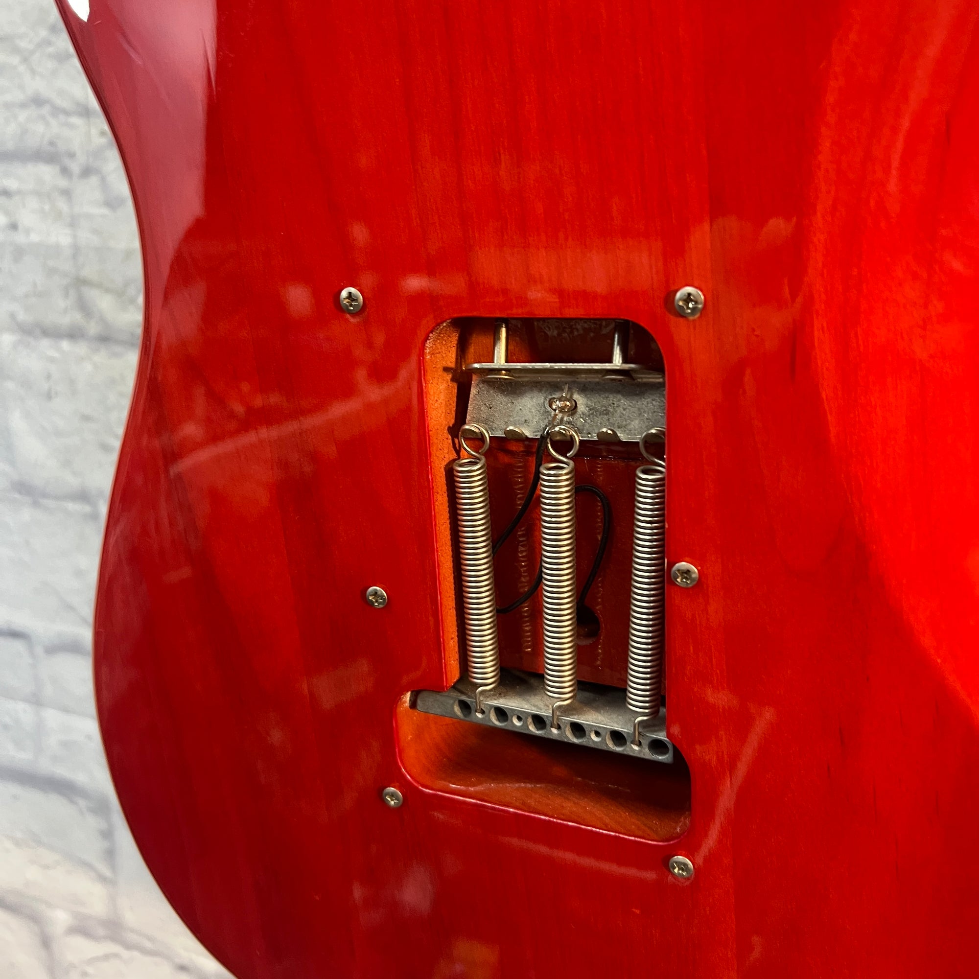 Squier Standard Stratocaster Cherry Burst Upgraded Electric Guitar