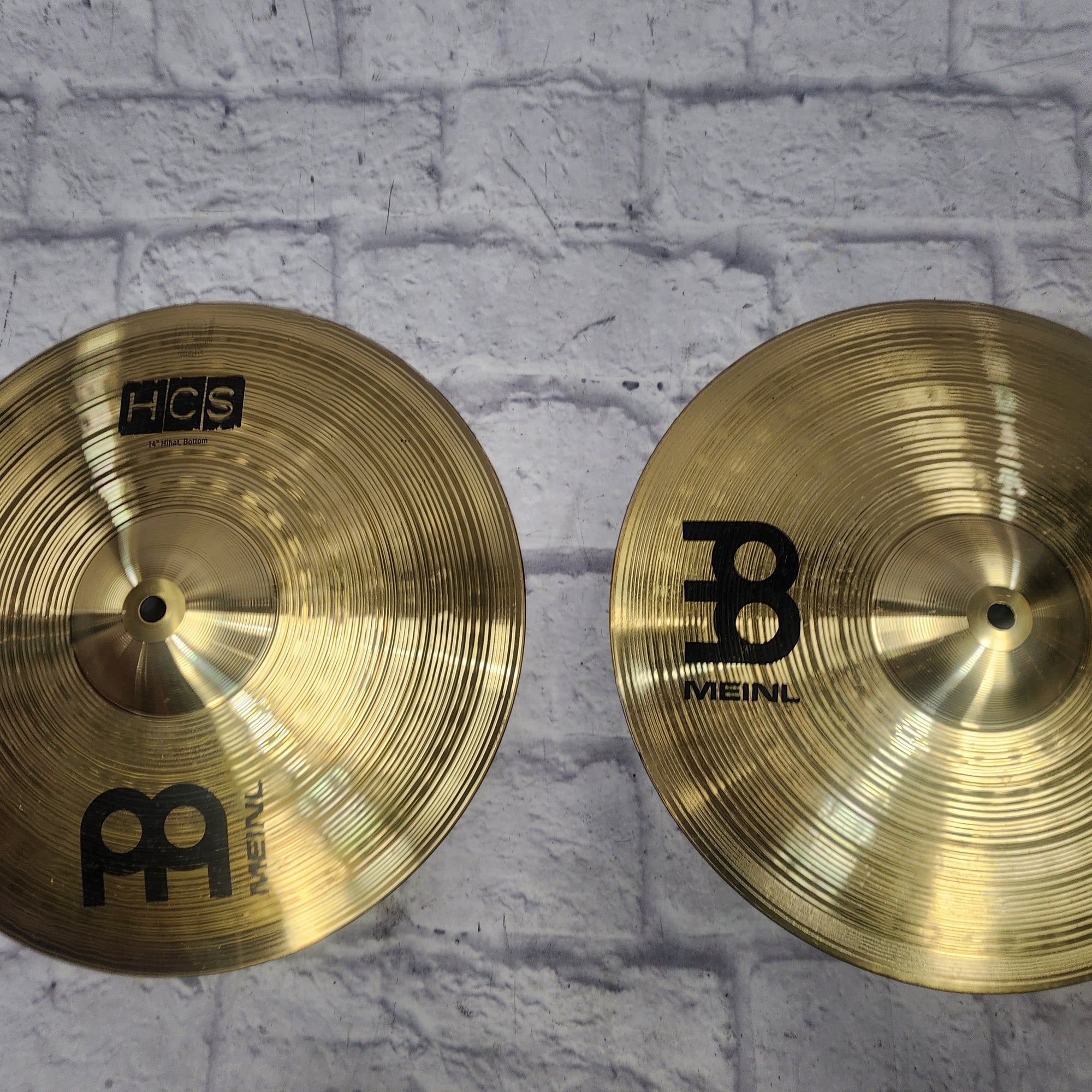 Meinl 14 HCS Hi Hat Cymbal Pair