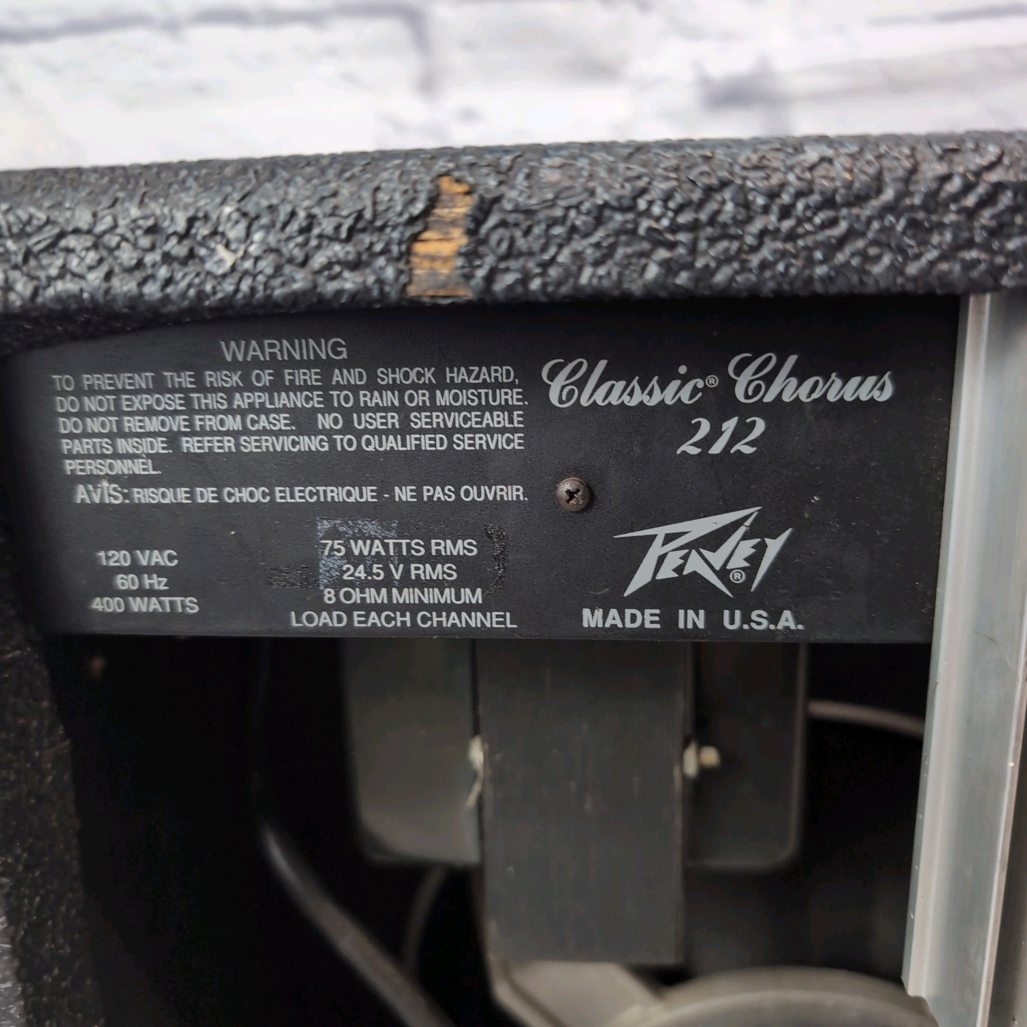 Peavey Classic Chorus 2x12 Amp