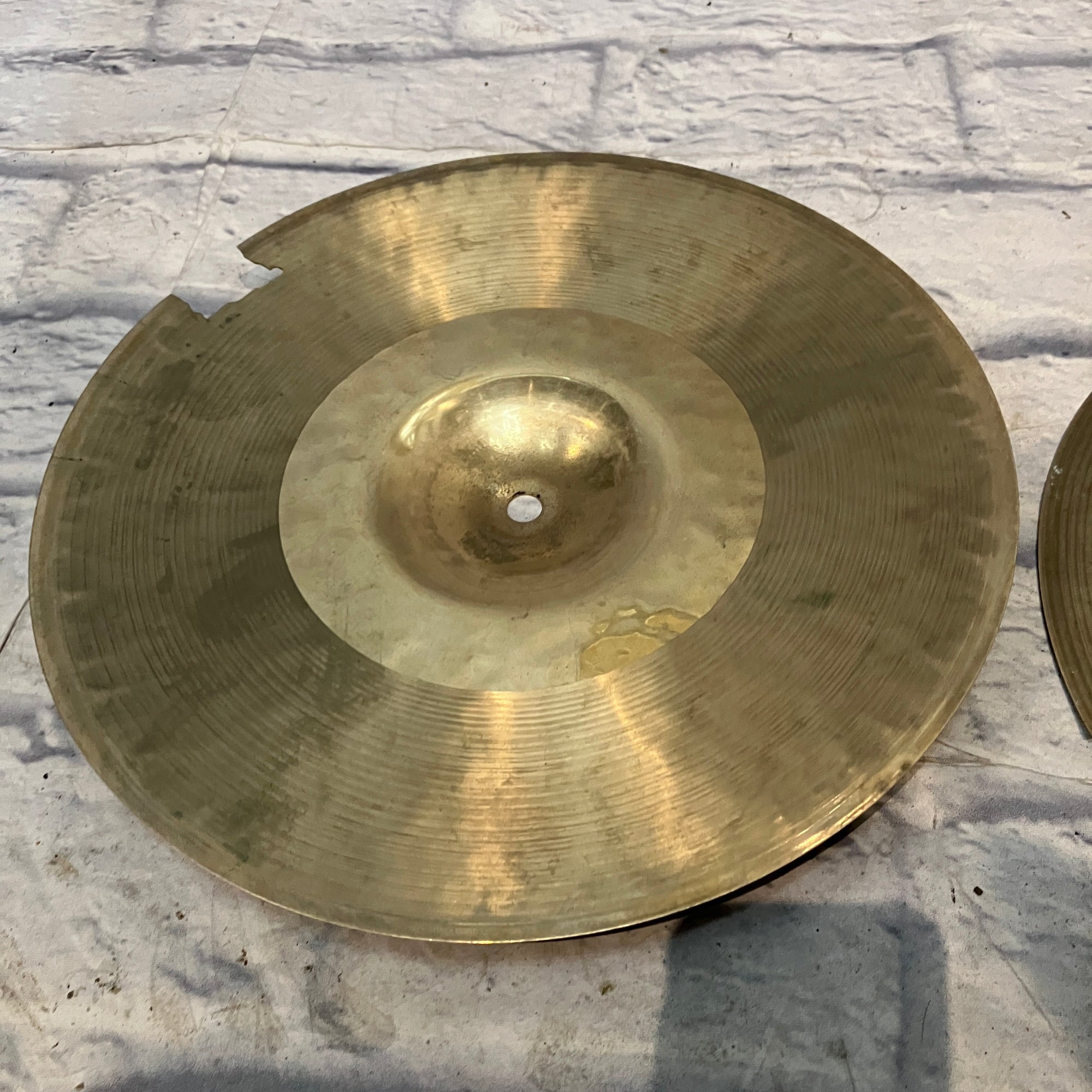 Zildjian 13" K Custom Hybrid Hi Hat Pair - CRACKED