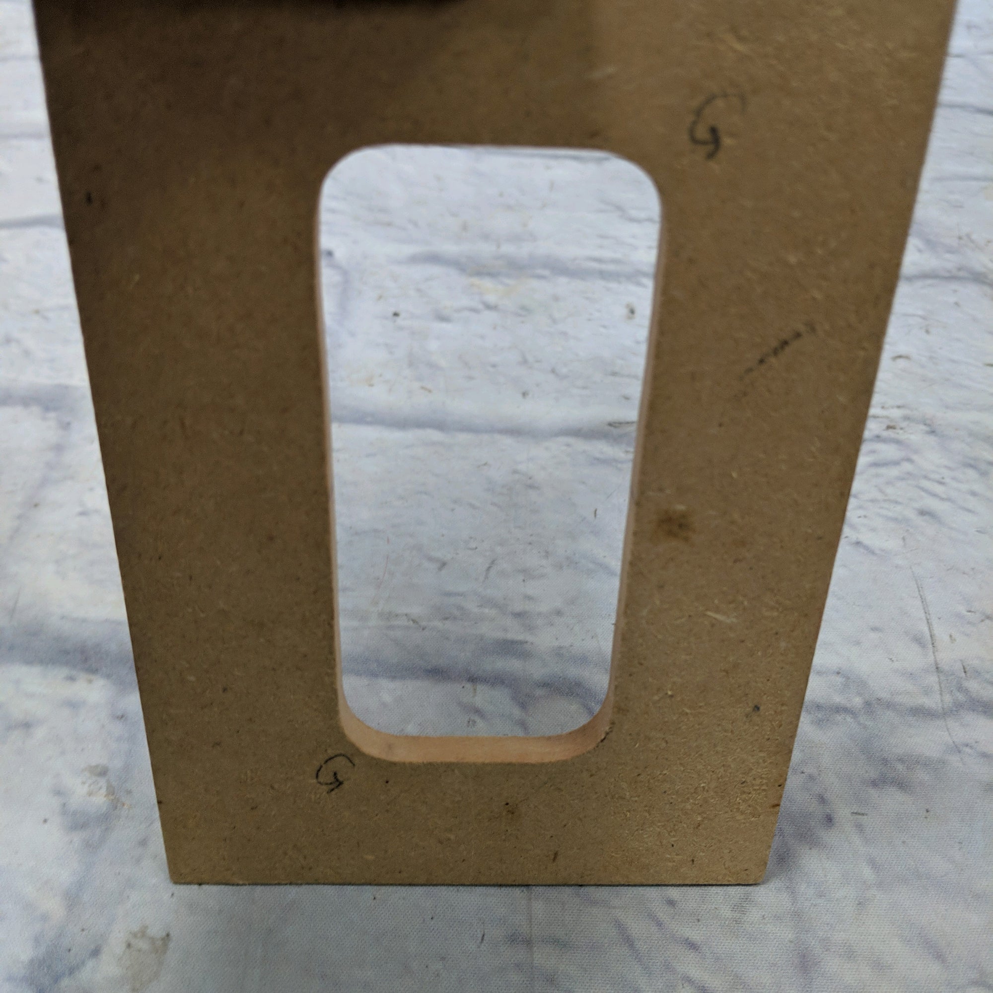 Unknown Bartolini T4CBC Pickup Routing Template