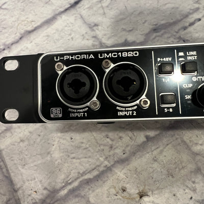 Behringer UMC1820 U-Phoria USB 2.0 Rack Mount Audio Interface