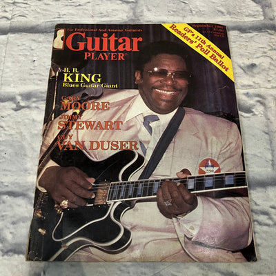 Guitar Player September 1980 "B. B. King" - Vintage Guitar Magazine