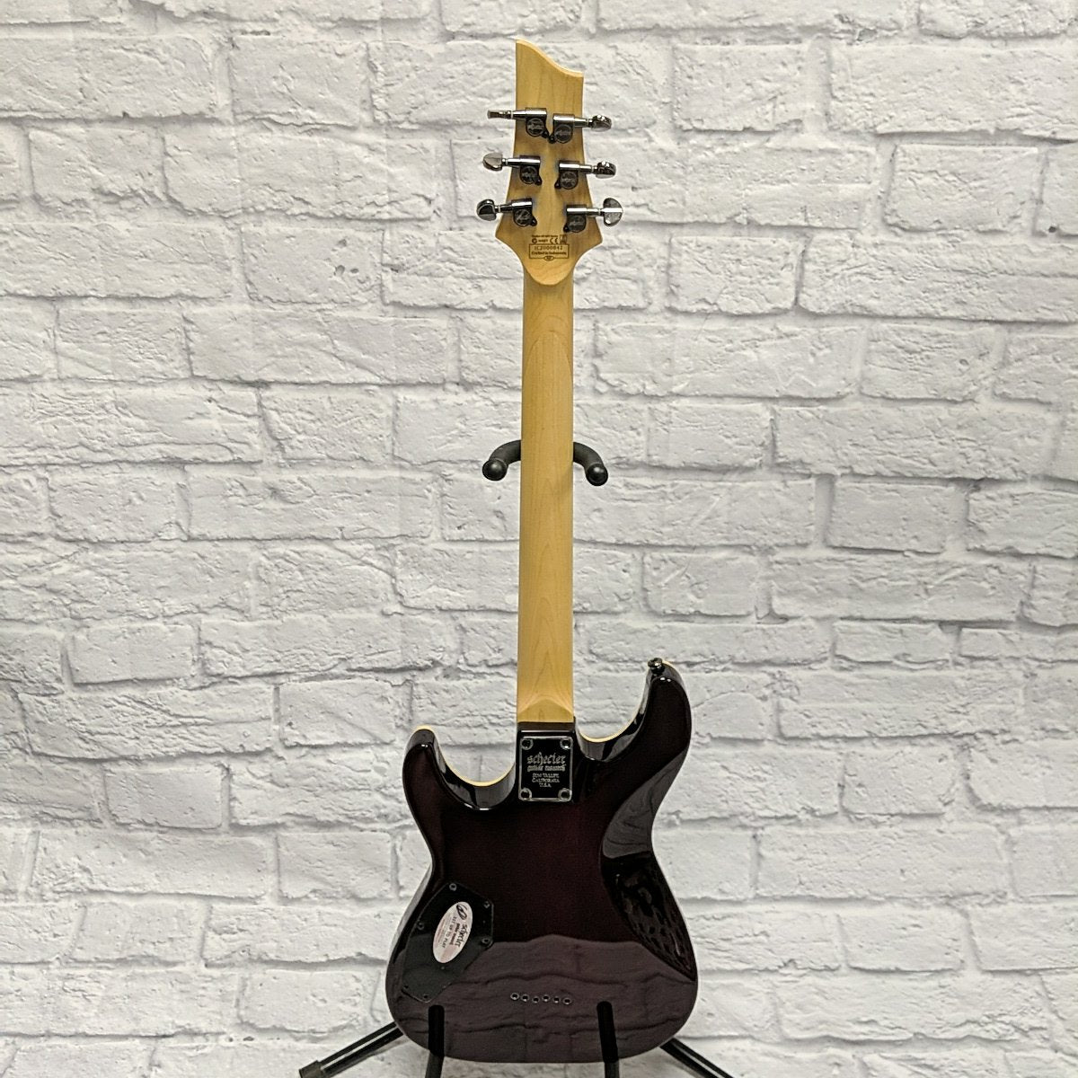 Schecter Omen Extreme 6 Electric Guitar- Black Cherry
