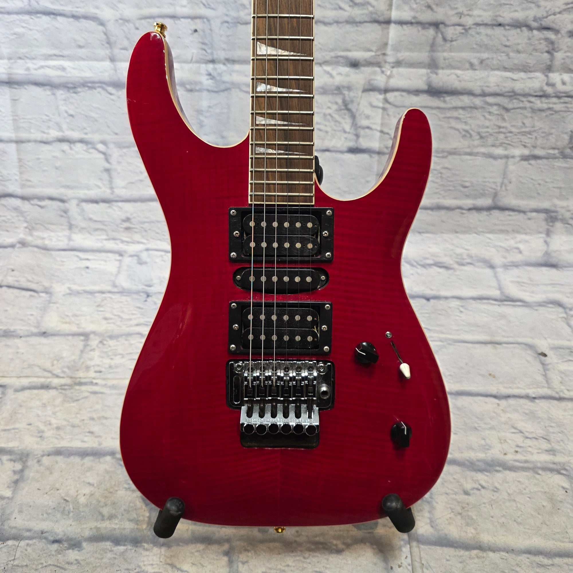 Feliciano Feliciano "Red Satin" w/ Floyd Rose Electric Guitar Electric Guitar