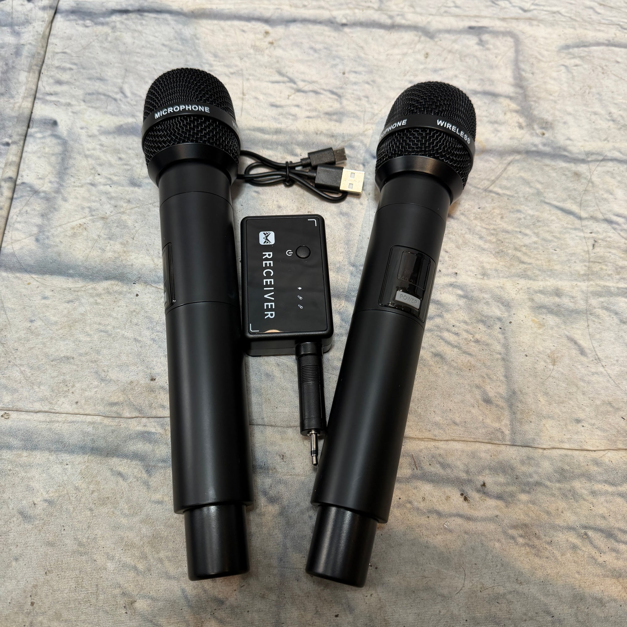 Echomussy Dual Wireless Microphone Set Wireless