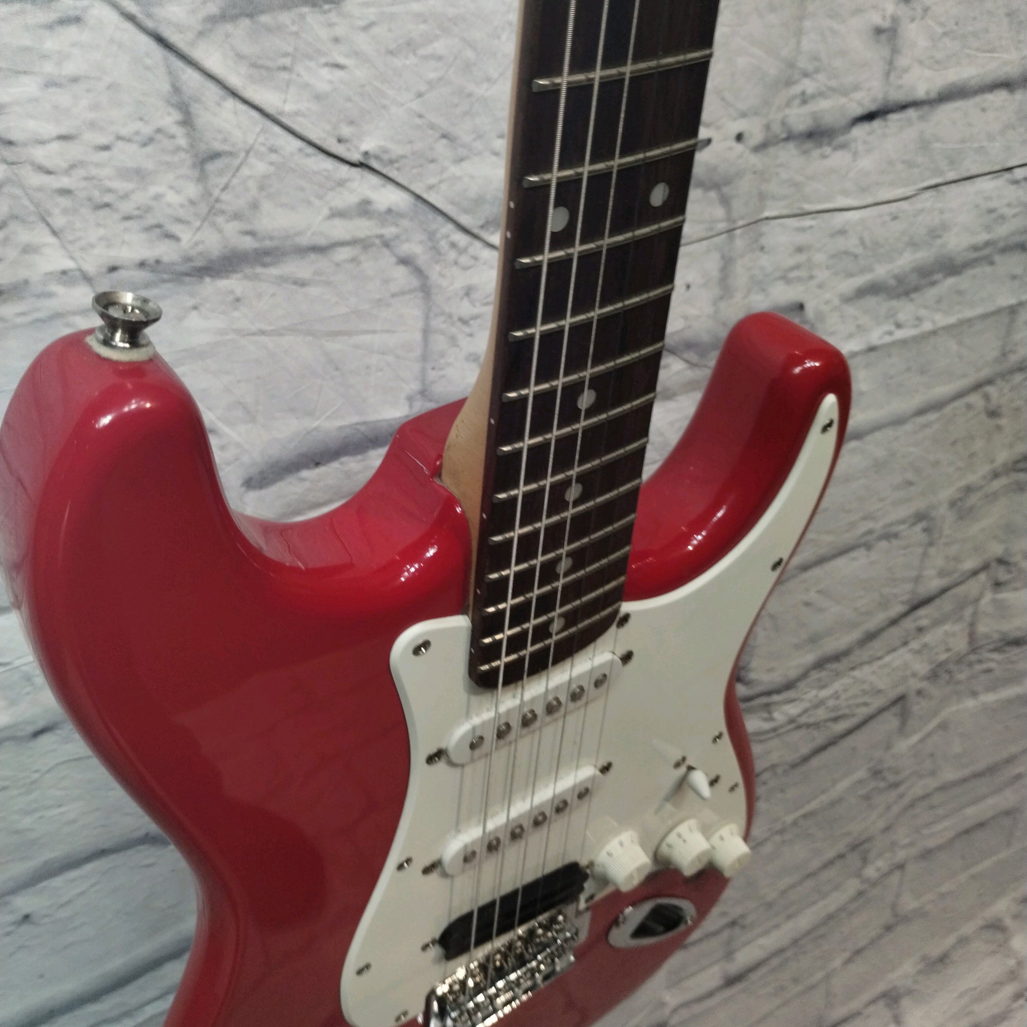 Squier 20th Anniversary Red Stratocaster