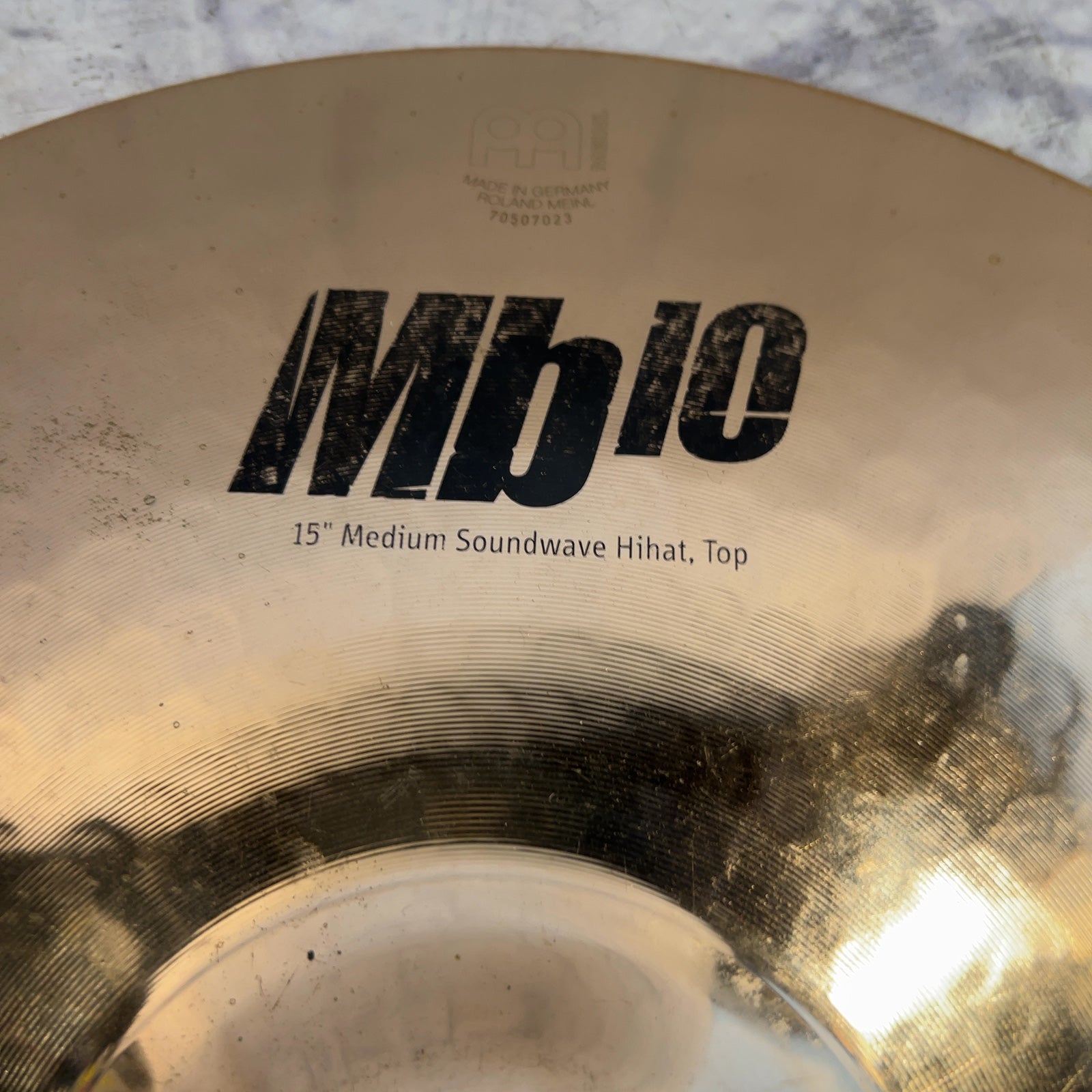Meinl 15 MB10 Hi Hat Cymbal Pair