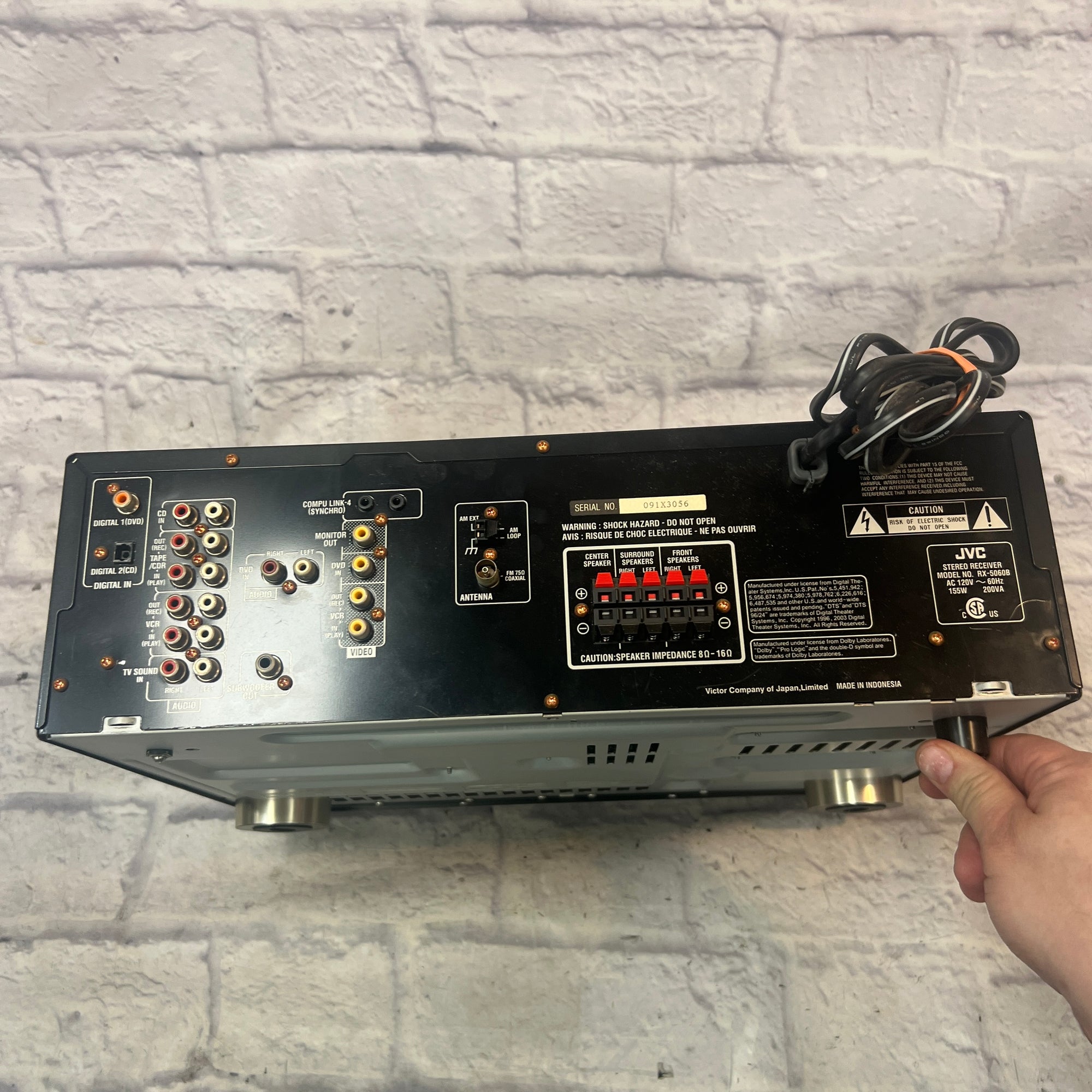 JVC RX-5060 5.1 AV Receiver