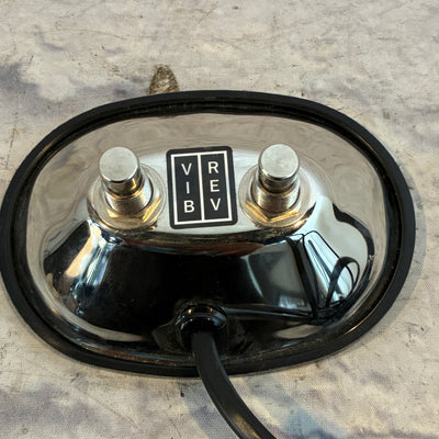 Fender 2 button Reverb/Vibrato Amp Pedal
