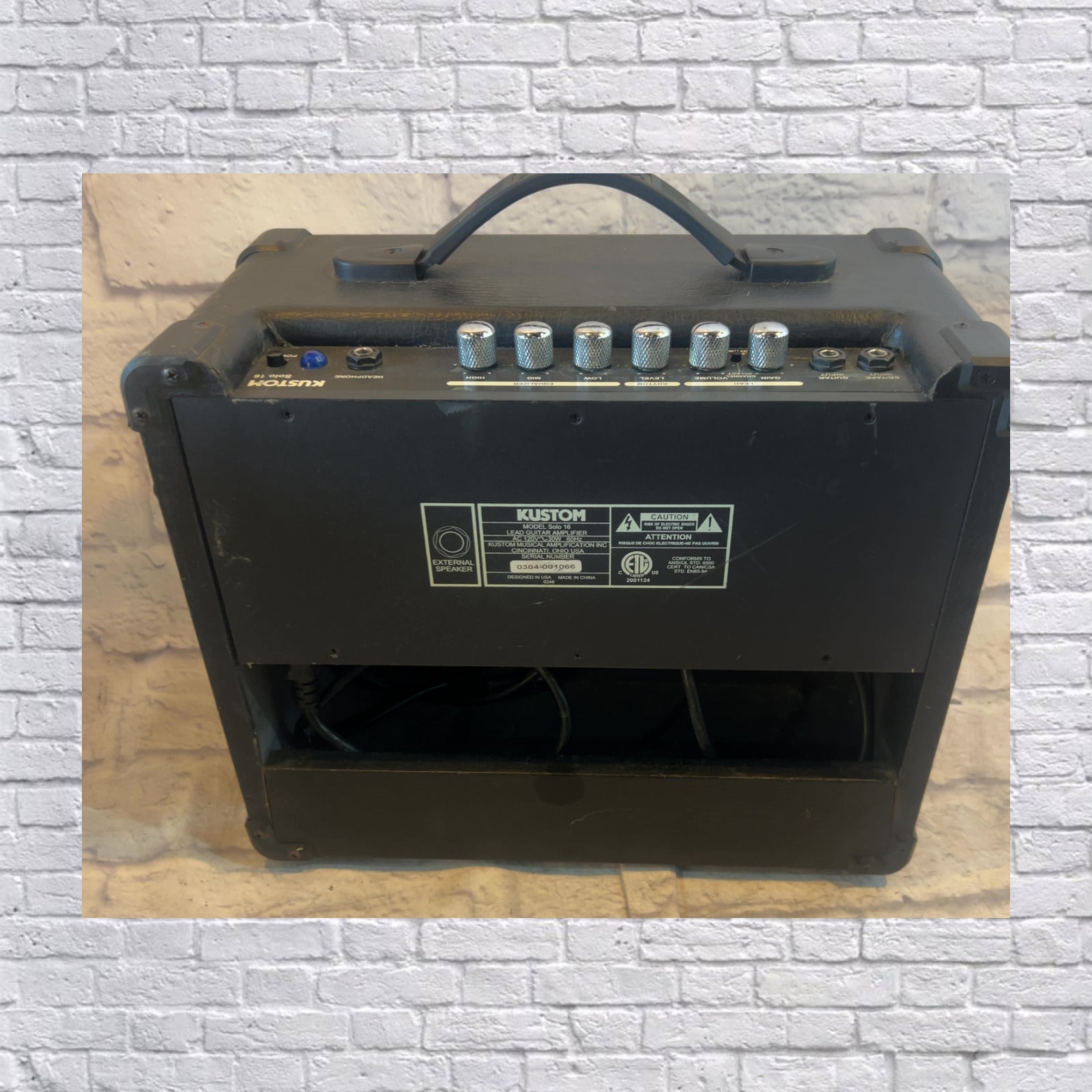 Kustom Solo 16 R Guitar Combo Amp Guitar Combo Amp
