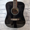 Savannah SGD-10-BK Acoustic Guitar - Black