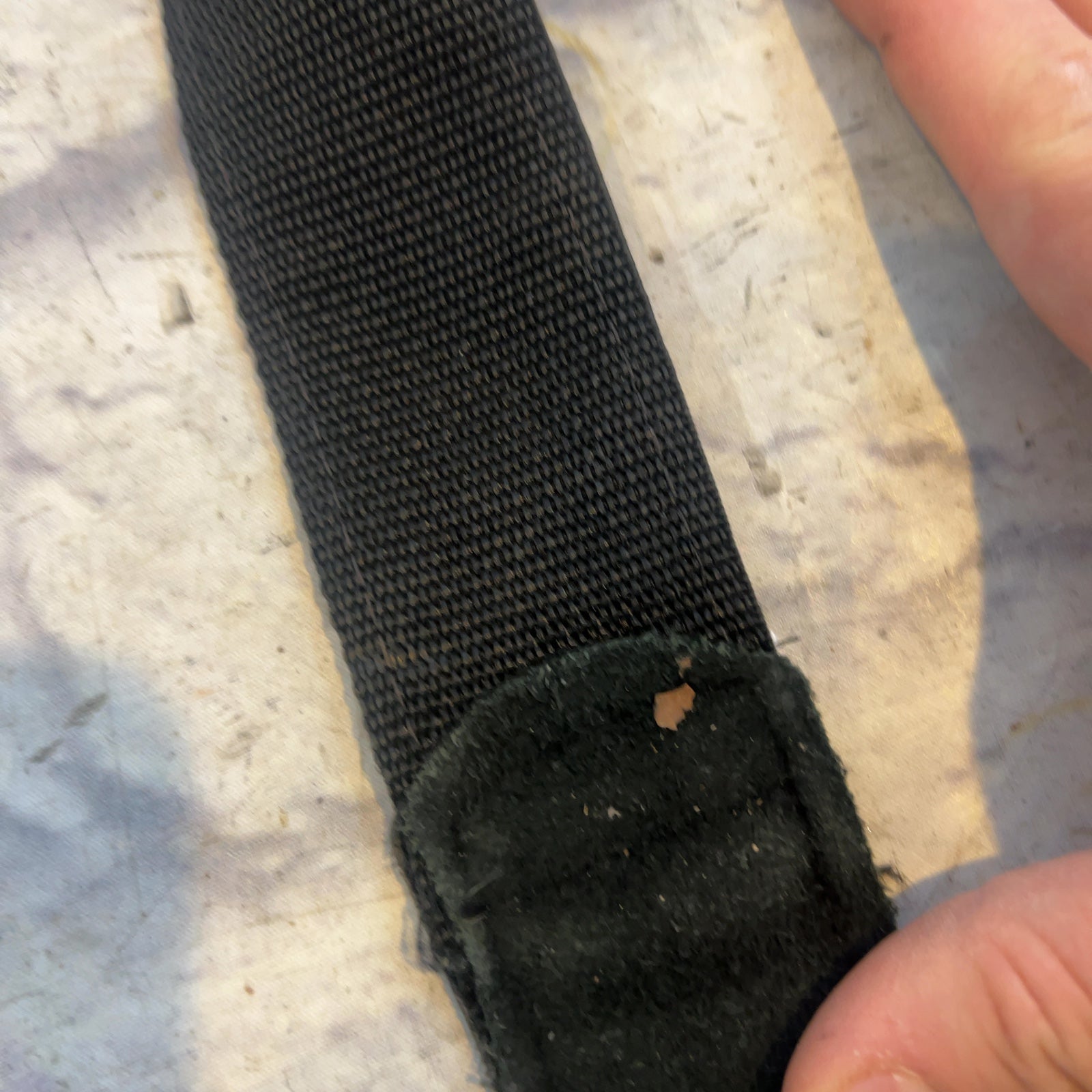 Unknown Black Sequin Guitar Strap