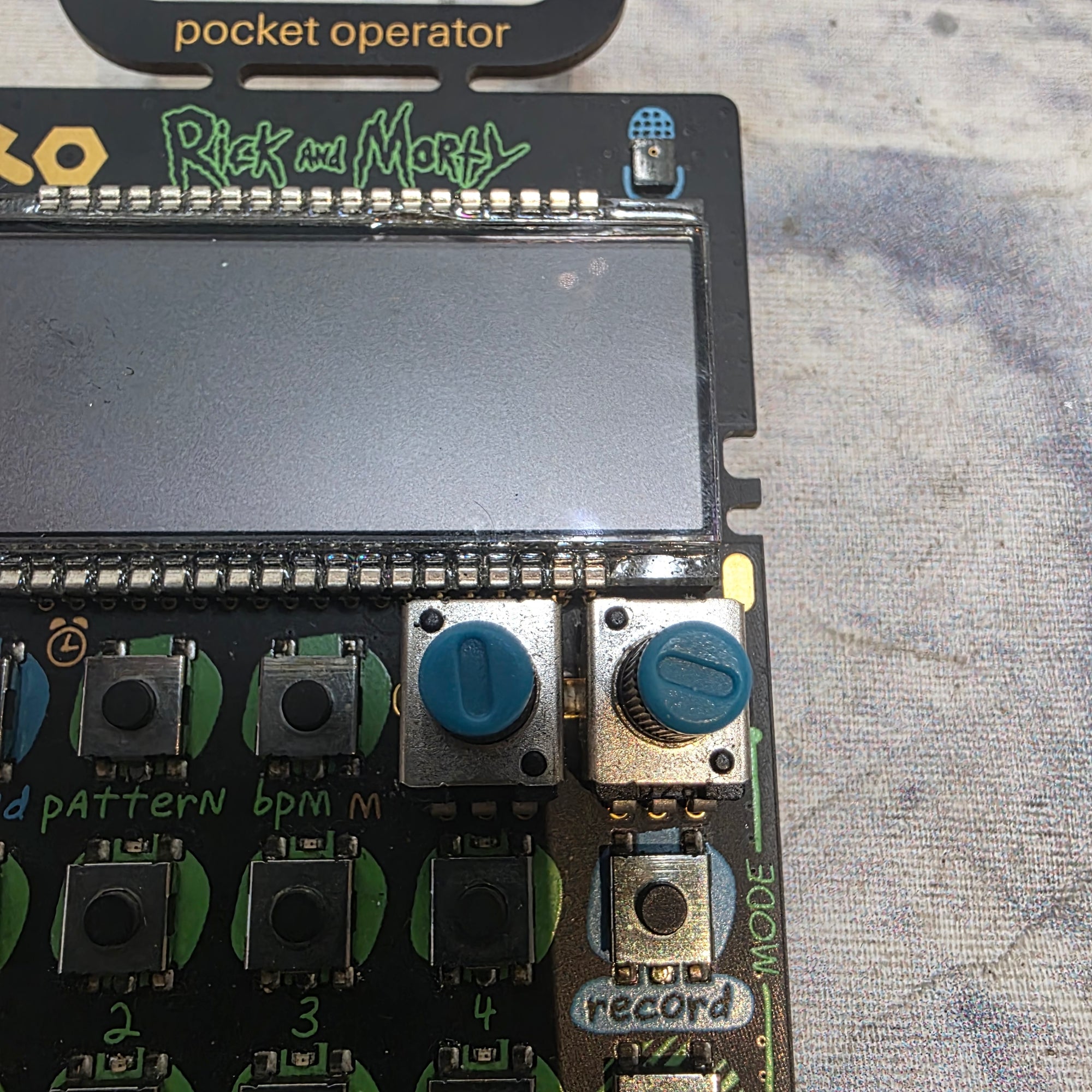 Teenage Engineering Rick And Morty PO-137 Effect Pedal