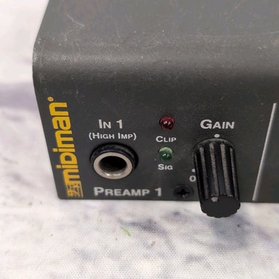 Midiman Audiobuddy Mic Preamp Direct Box