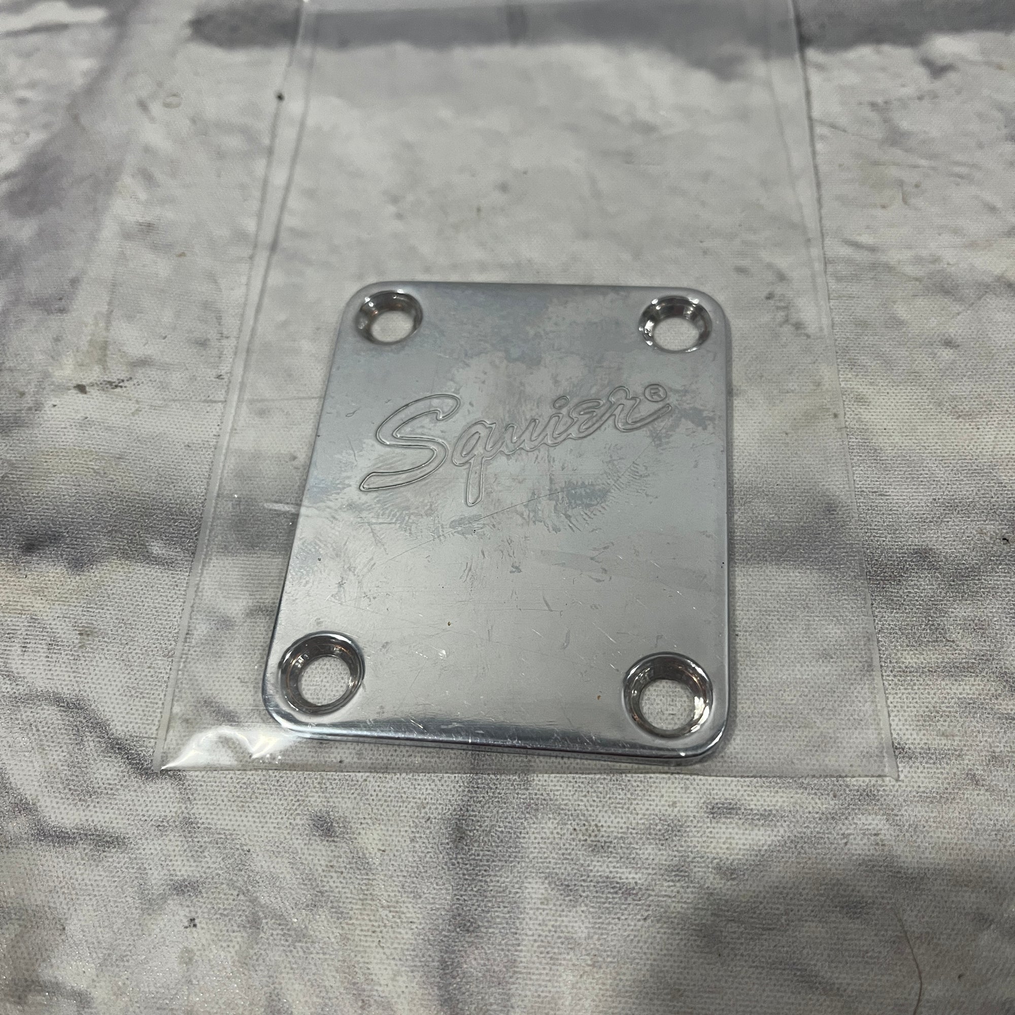 Squier Neck Plate For Guitar