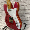 Unknown Thinline Parts Telecaster Trans Pink