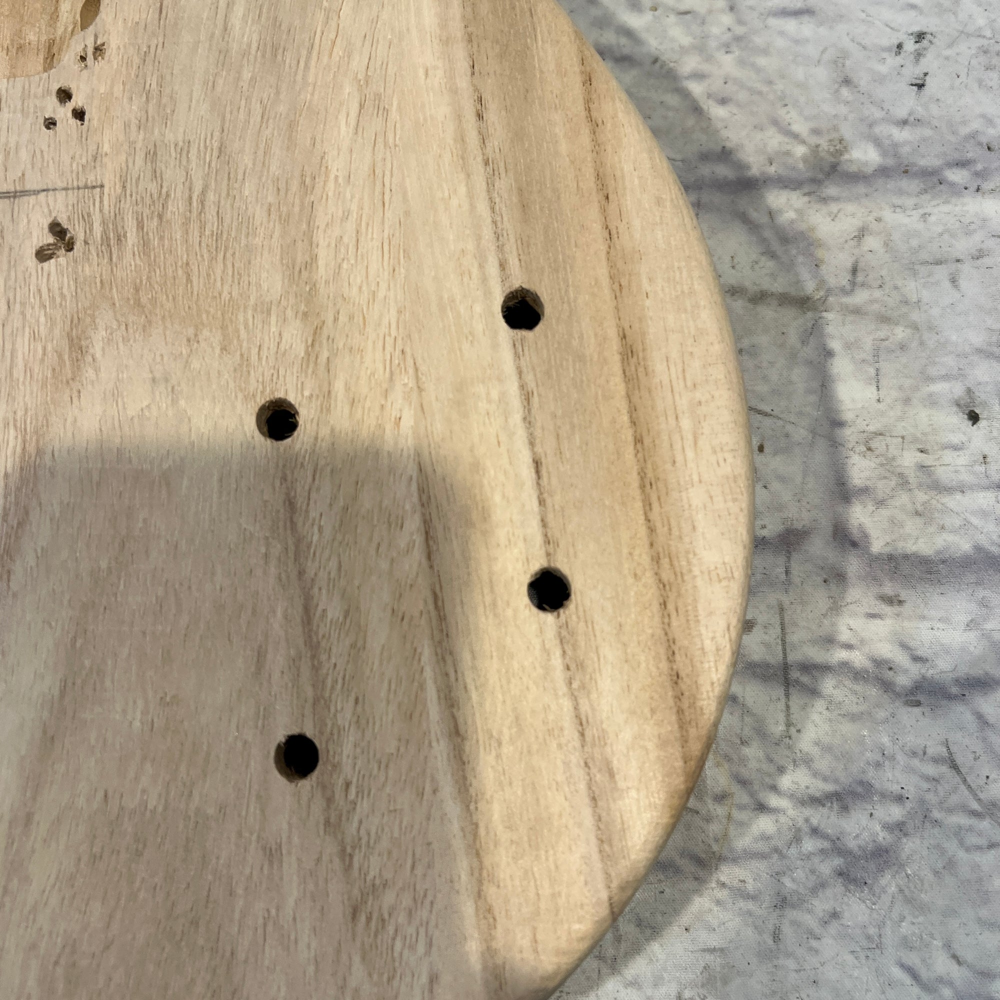 Unknown Unfinished LP Style Bolt-On Electric Guitar Body