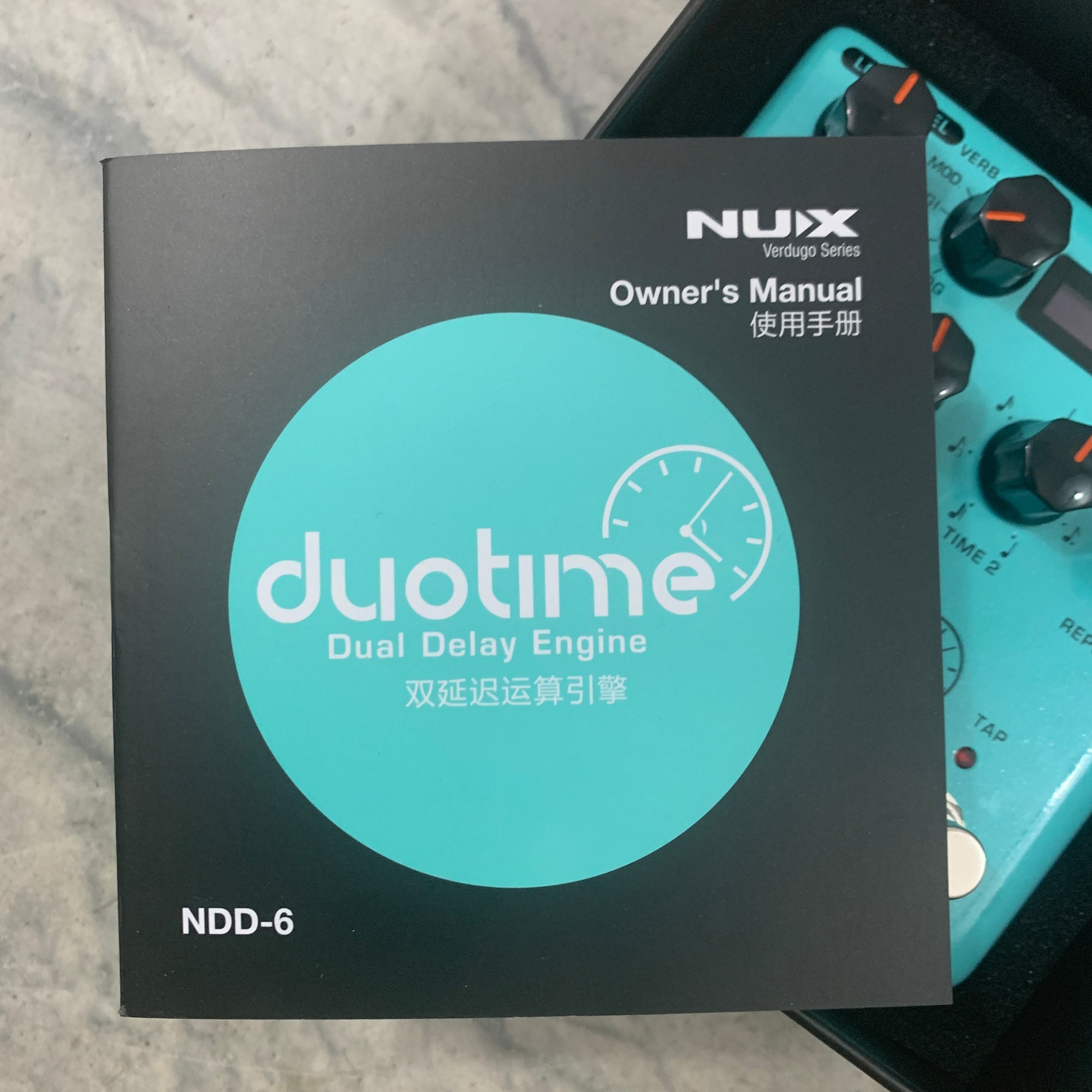 NuX NDD-6 DuoTime Dual Delay Engine