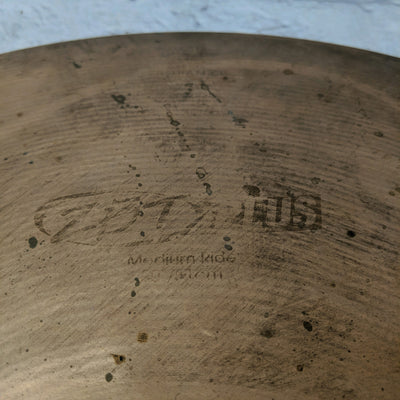 Zildjian 20 ZBT Plus Medium Ride Cymbal
