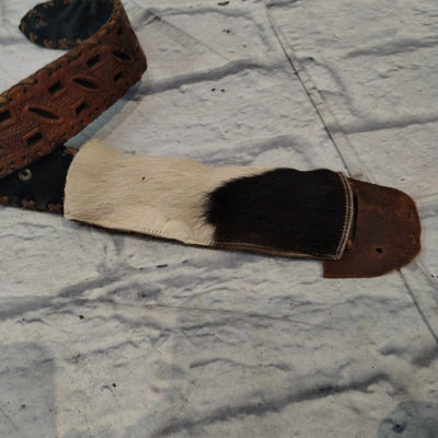 Unknown Handmade Leather Guitar Strap