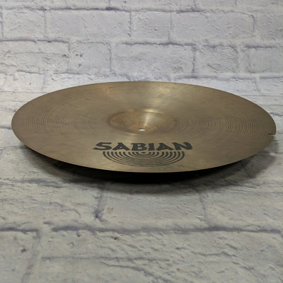 Sabian 18" AA Medium Ride CRACKED Crash Ride Cymbal