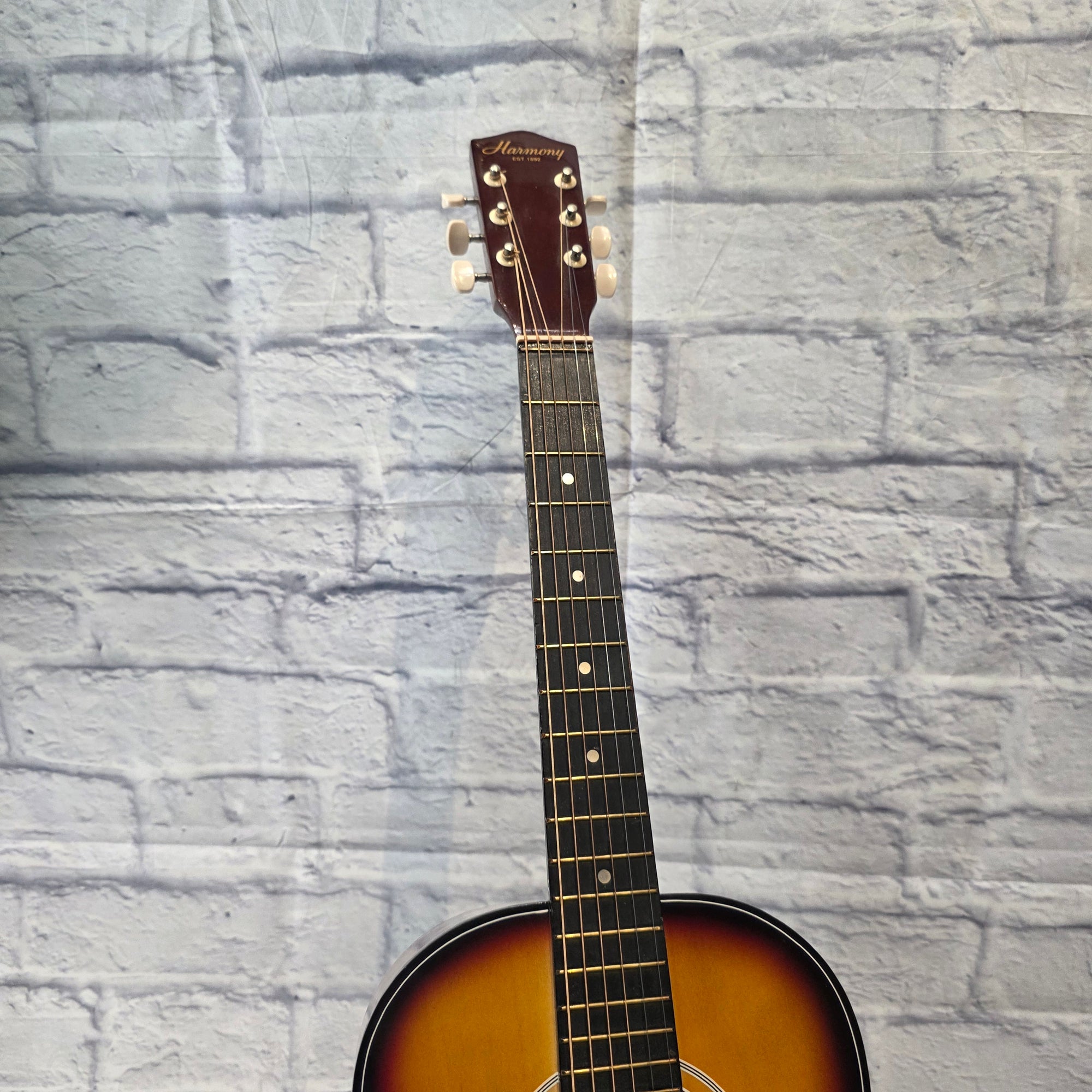 Harmony H0401P Acoustic Guitar