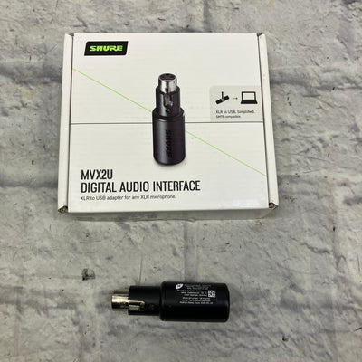 Shure MVX2U Digital Audio Interface XLR-USB Adapter