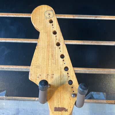 Unknown Vintage Japanese Electric Guitar Neck Missing Nut