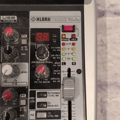 Behringer QX1002USB 10-Input 2-Bus Mixer XENYX EQ 2010 - Present - Standard