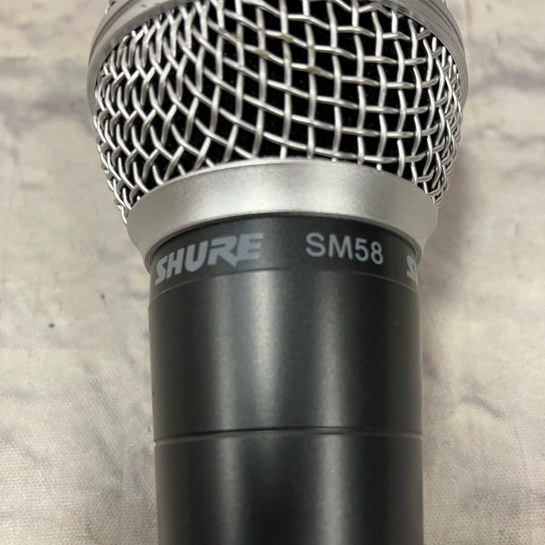 Shure SM58 Dynamic Microphone - Evolution Music