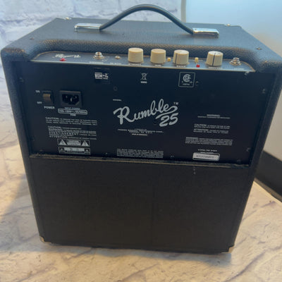 Fender Rumble 25 Bass Guitar Combo Amp