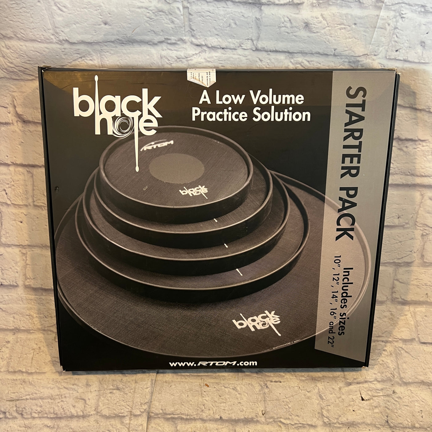 RTom BLKSTARTERPACK Black Note Starter Pack V2