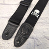 Levy's Skull Guitar Strap with Leather Ends
