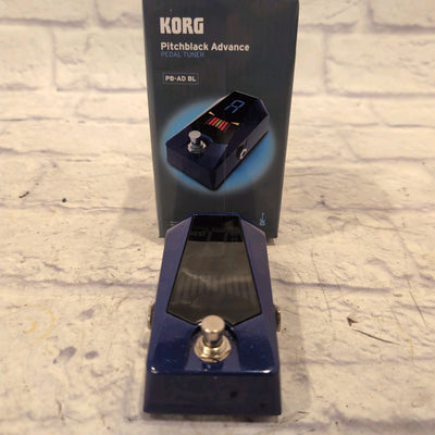 Korg Pitchblack Advance PB-AD BL Black Tuner Pedal