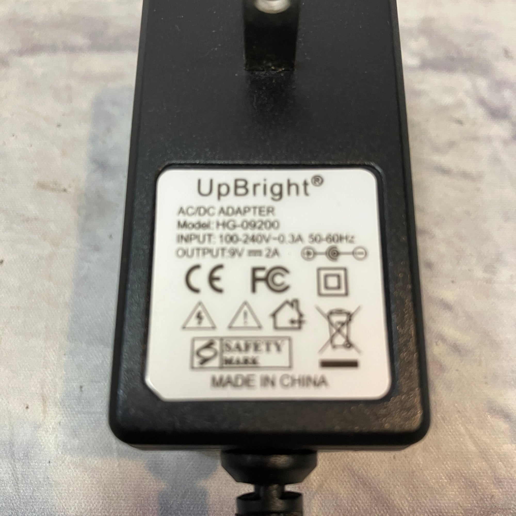 Unknown 9V Power Supply