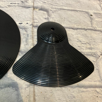 Pearl Plastic Practice Cymbals / Cymbal Mute - 2 Pieces