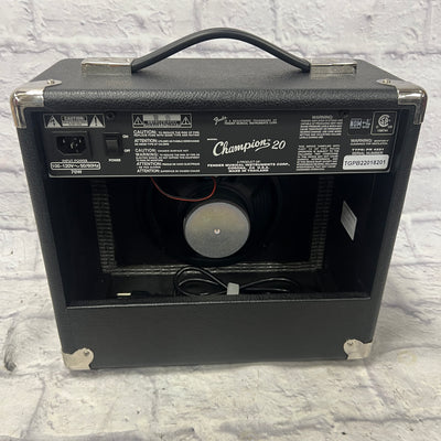 Fender Champion 20 Guitar Combo Amp