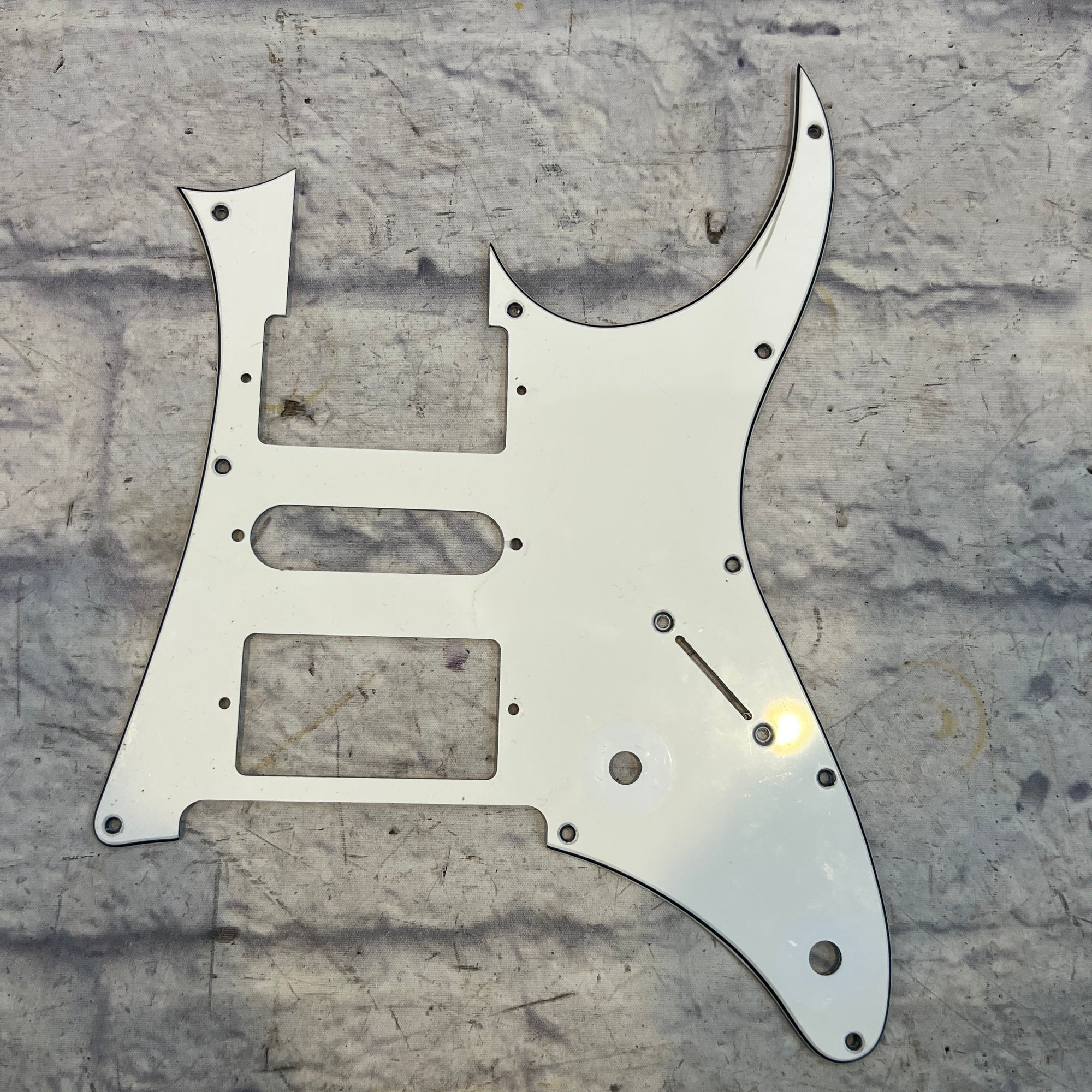 Ibanez JEM HSH Pickguard 3 Ply White Black White