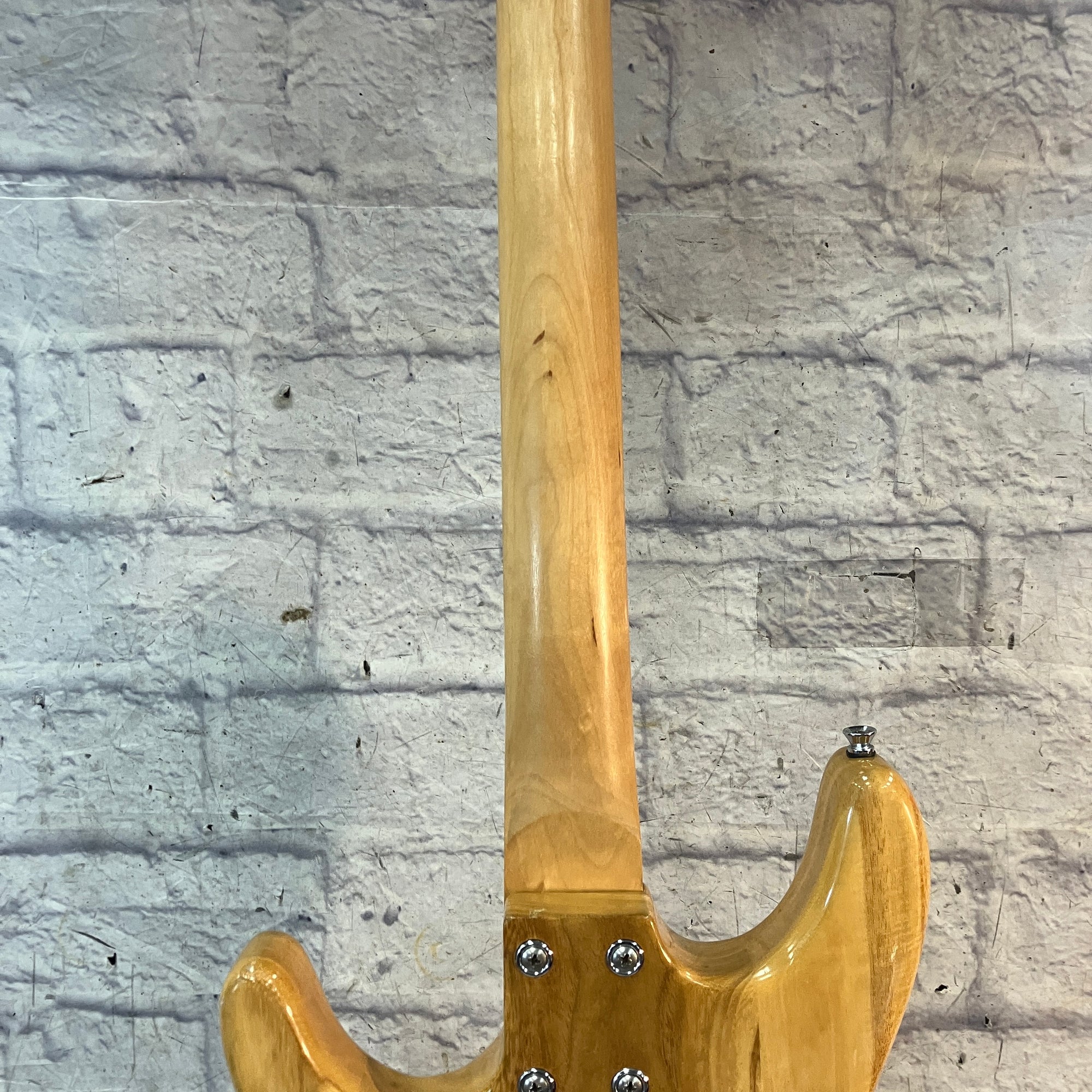 Viper S Style Solid Body Natural Finish Electric Guitar