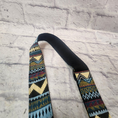 Nefelibata Southwest Pattern Guitar Strap
