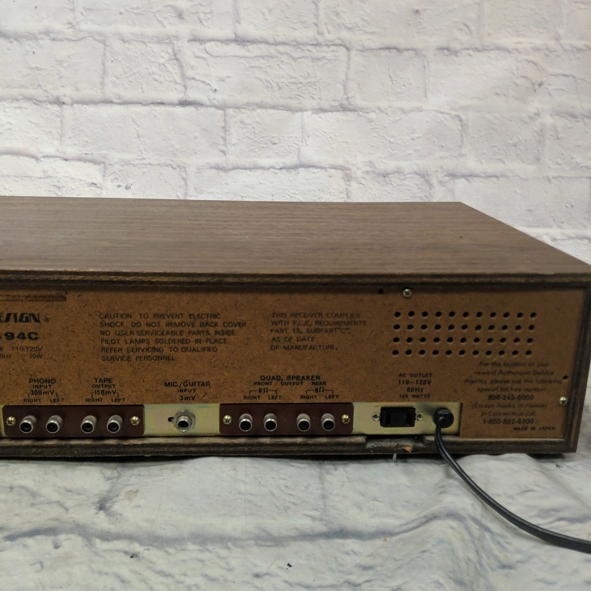 Soundesign Sound Design 4494C FM-AM Stereo Receiver