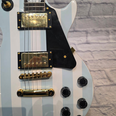 Rafferty Guitars Blue / White LP Style Electric Guitar