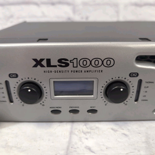 Crown XLS1000 Power Amp Evolution Music